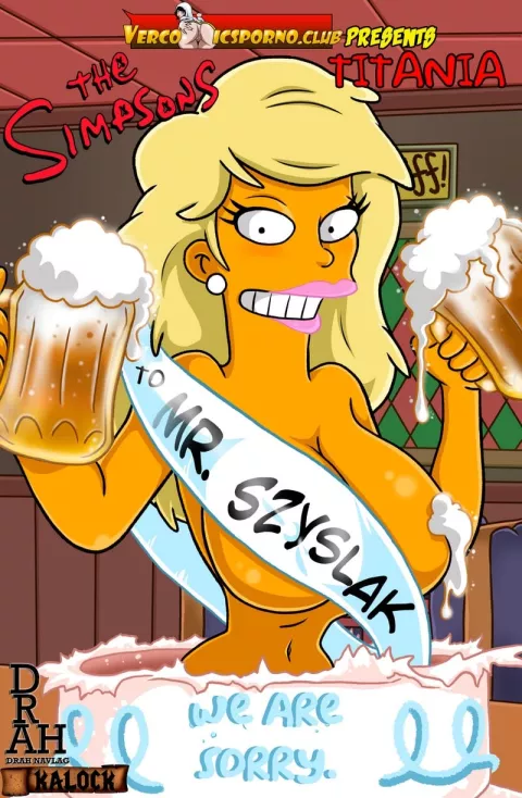 Titania (The Simpsons) [Drah Navlag] porn comic cover