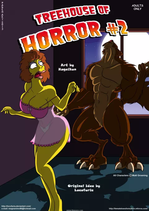 Treehouse Of Horror (The Simpsons) [KogeiKun] porn comic cover