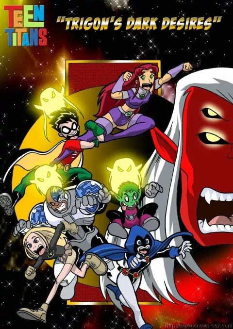 Trigon’s Dark Desires (Teen Titans) [Drawn-Sex] porn comic cover