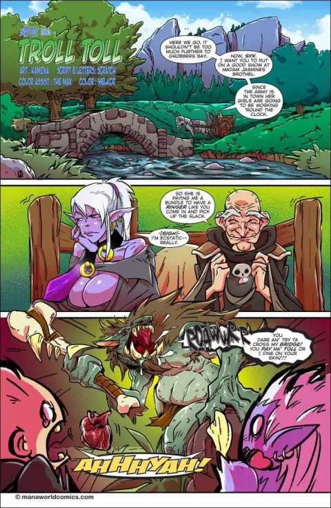 Troll Troll [Mana World] porn comic cover