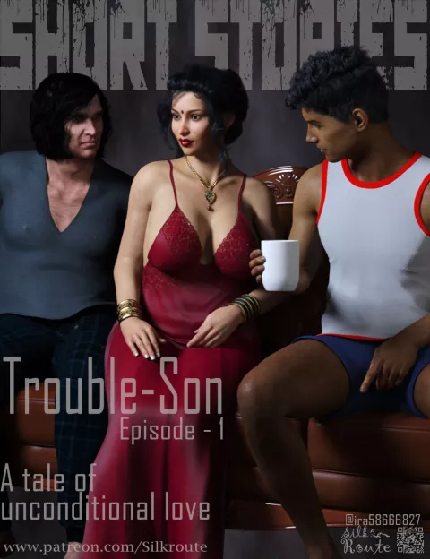 Trouble-Son [Silk Route] porn comic cover