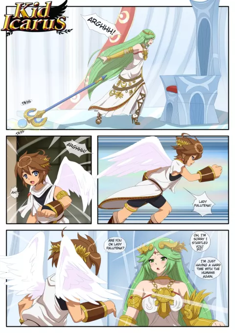 Trust (Kid Icarus) [Inusen] porn comic cover