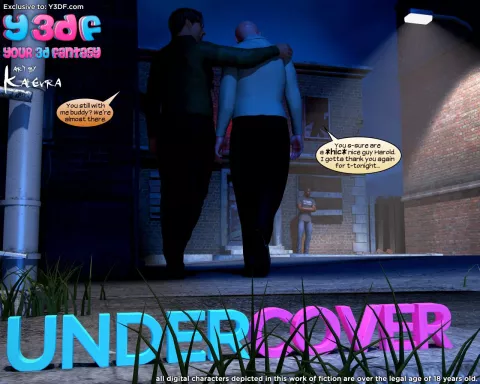 Undercover [Y3DF] porn comic cover
