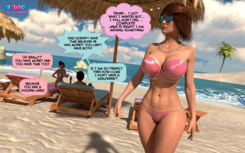 Vacation [Y3DF] porn comic cover