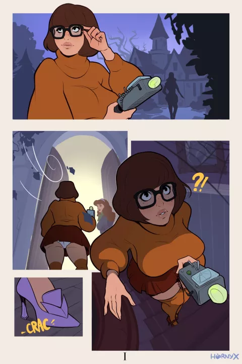 Velma and Daphne’s spooky night (Scooby-Doo) [Hornyx] porn comic cover