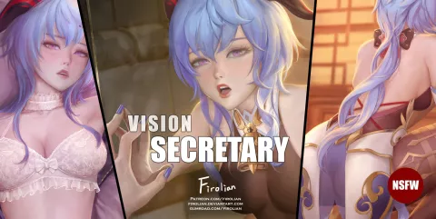 Vision – Secretary (Genshin Impact) [Firolian] porn comic cover
