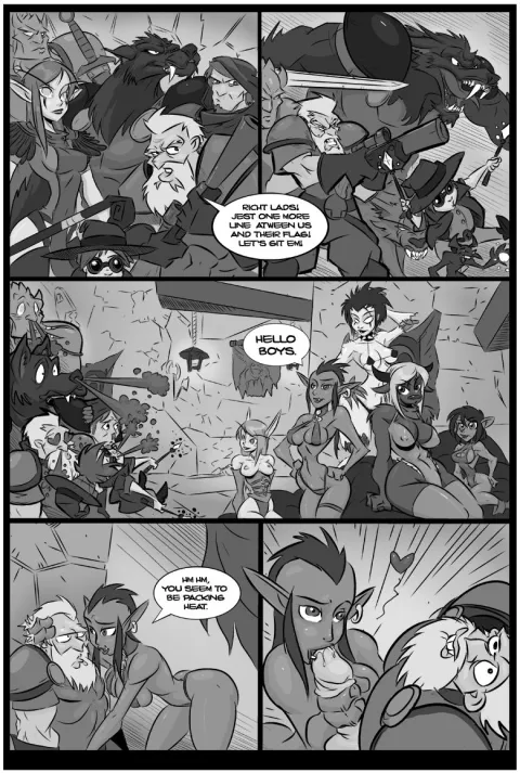Warsong Shenanigans (World of Warcraft) [Clumzor] porn comic cover