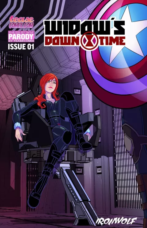 Widow’s Downtime (Avengers) [Tease Comix] porn comic cover