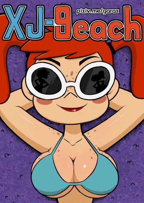 XJ-9 Beach (My Life As A Teenage Robot) [Garabatoz] porn comic cover