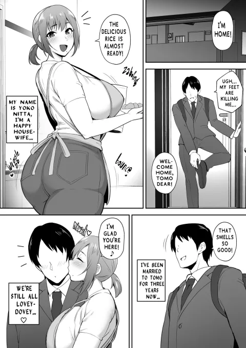 Yoko, Cheating Vigorous Busty Wife [Gagarin Kichi] porn comic cover