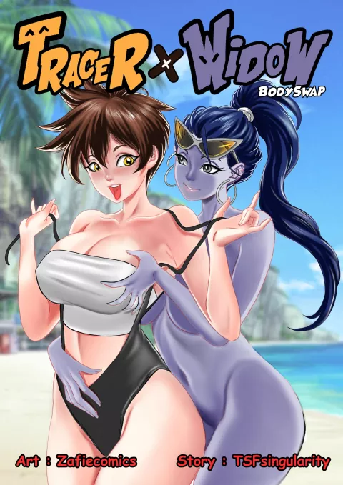 ZafieComics TxW (Overwatch) [TSFSingularity] porn comic cover
