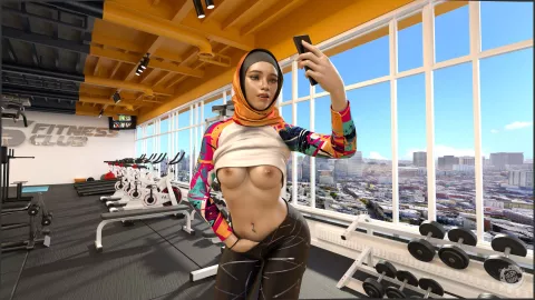 Zakia Ikram [Crispy Cheese] porn comic cover