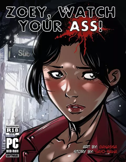 Zoey! Watch Your Ass! (Left 4 Dead) [Ganassa] porn comic cover