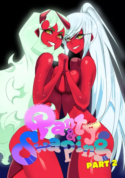 Panty &amp; Swaping! (Panty And Stocking With Garterbelt) [TSFSingularity] porn comic cover