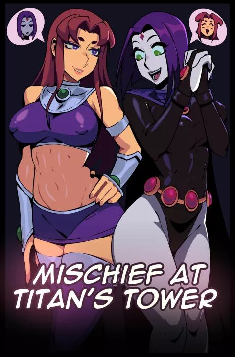 Michief at Titans Tower (Teen Titans) [TSFSingularity] porn comic cover