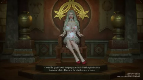 Princess And 5 Goblins [Jared999D] porn comic cover
