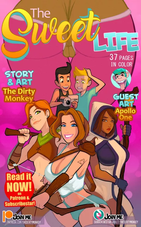 Sweet Life (Dungeons &amp; Dragons) [TheDirtyMonkey] porn comic cover