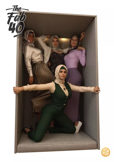The Fab 40 [Crispy Cheese] porn comic cover