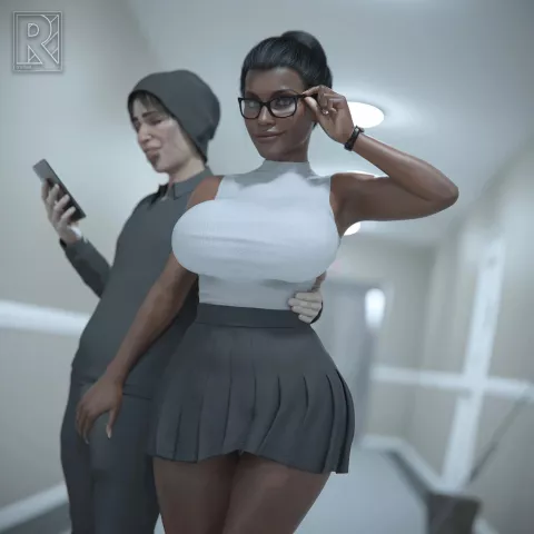 Morning Rain [Rro.lled] porn comic cover