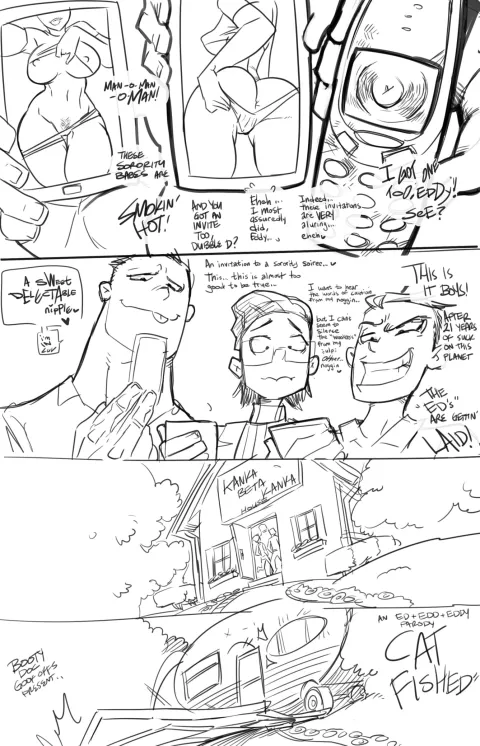 Ed Edd Eddy Goof Of (Ed Ed Eddy) [Fred Perry] porn comic cover