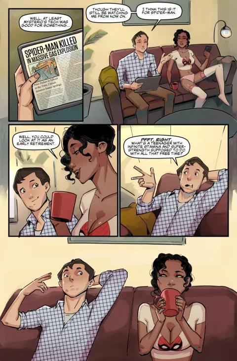 Spider-Man Homecoming Ending [Disclaimer] porn comic cover