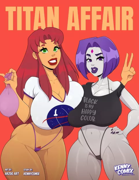 Titan Affair (Teen Titans) [Kennycomix] porn comic cover