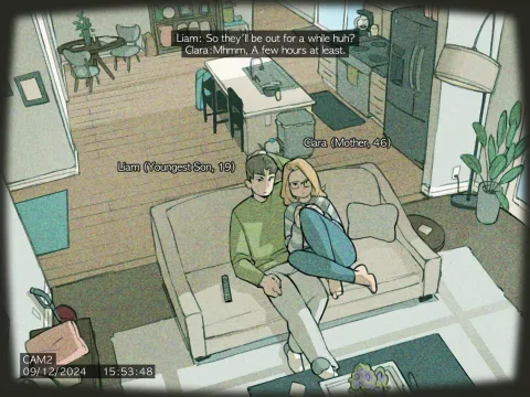 In Home Camera [NotEnoughMilk] porn comic cover