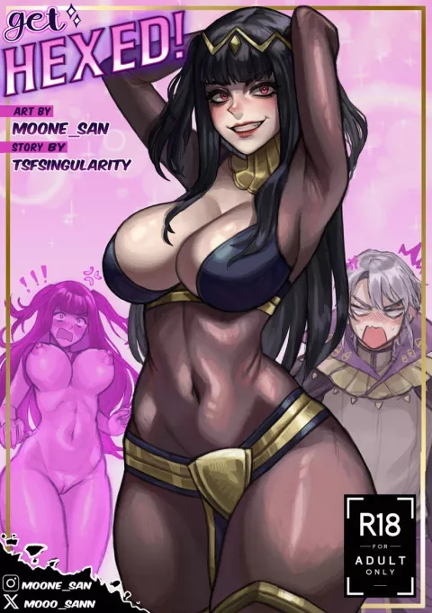 Moone: get Hexed! (Fire Emblem) [TSFSingularity] porn comic cover