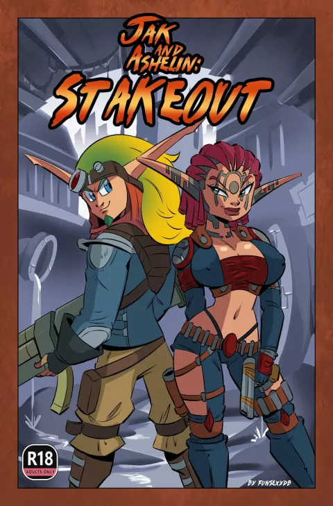 Jak and Ashelin: Stakeout [FunsexyDB] porn comic cover