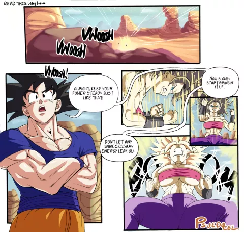 Caulifla's Ki Malfunction (Dragon Ball Super) [Pseudocel] porn comic cover