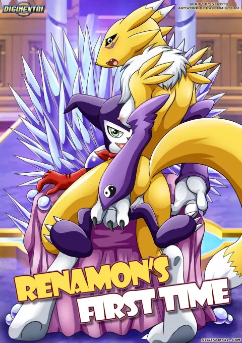 Renamon´s First Time (Digimon) [PalComix] porn comic cover