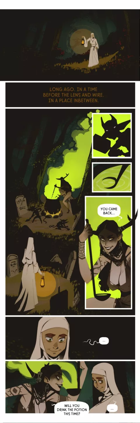 The Witch &amp; the Nun [InCase] porn comic cover