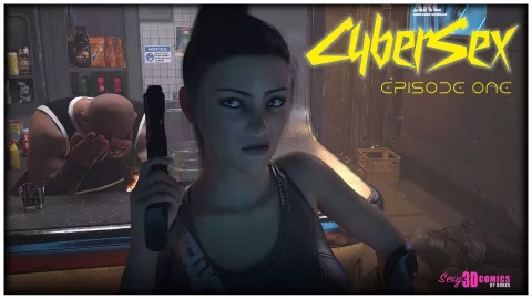 Cybersex [Sexy3DComics | Gonzo] porn comic cover