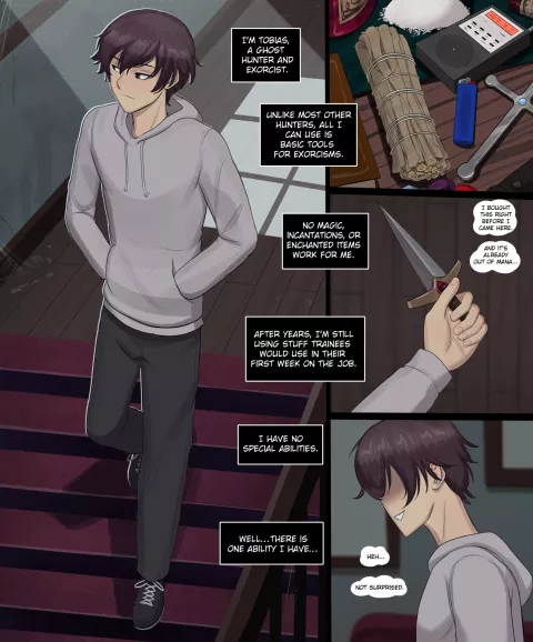 Accidental Ghost Boyfriend [BDOne] porn comic cover