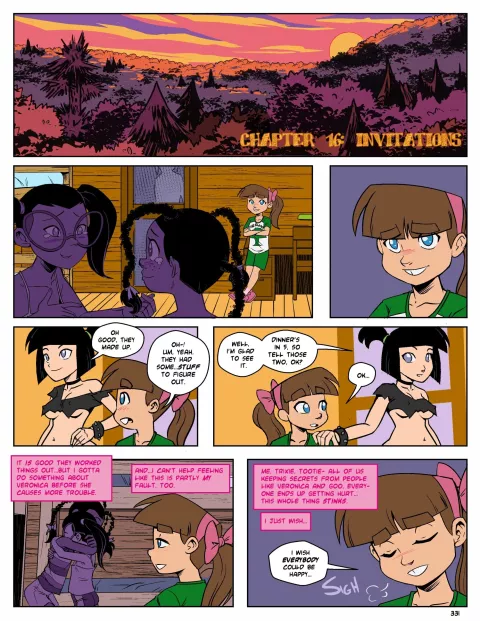 Camp Sherwood (Various) [Mister D.] porn comic cover