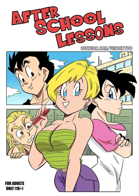 After School Lessons (Dragon Ball Z) [FunsexyDB] porn comic cover