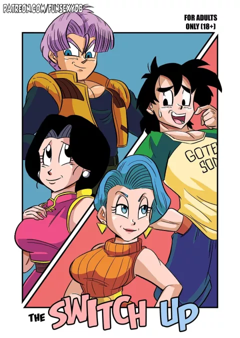 The Switch Up (Dragon Ball Z) [FunsexyDB] porn comic cover