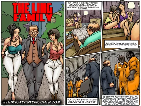 The Ling Family [IllustratedInterracial] porn comic cover