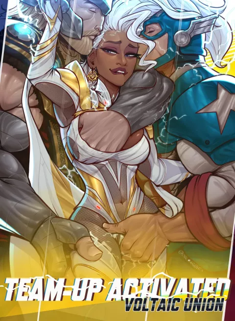Voltaic Union (Marvel Rivals) [OrcBarbies] porn comic cover