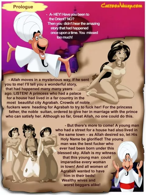 The Fucker from Agrabah (Aladdin) [Cartoon Valley] porn comic cover