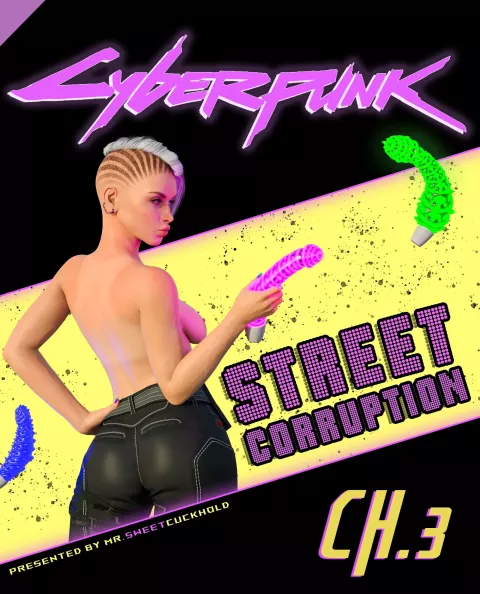 Street Corruption (Cyberpunk 2077) [Mr.SweetCuckhold] porn comic cover
