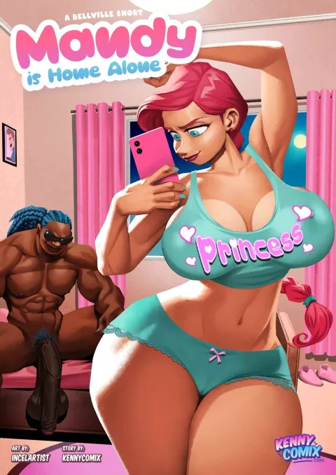 Mandy Is Home Alone [KennyComix] porn comic cover