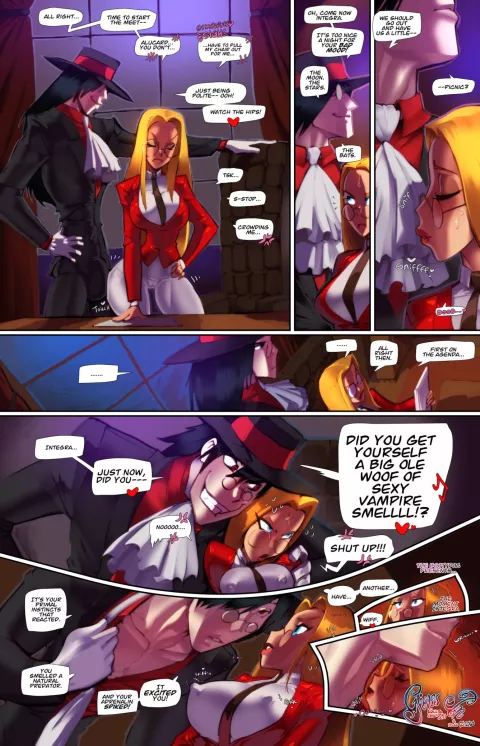 Integra Gives In (Hellsing) [Fred Perry] porn comic cover
