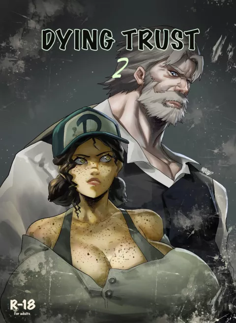 Dying Trust (The Walking Dead) [Noblood] porn comic cover