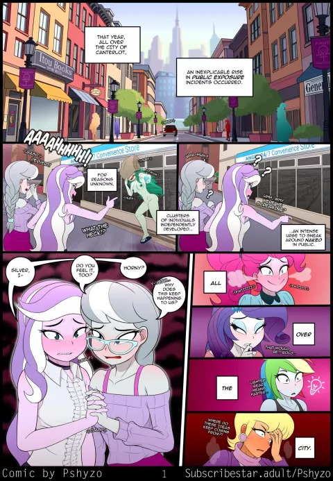 Prurient Synchronicity (My Little Pony – Equestria Girls) [Pshyzo] porn comic cover