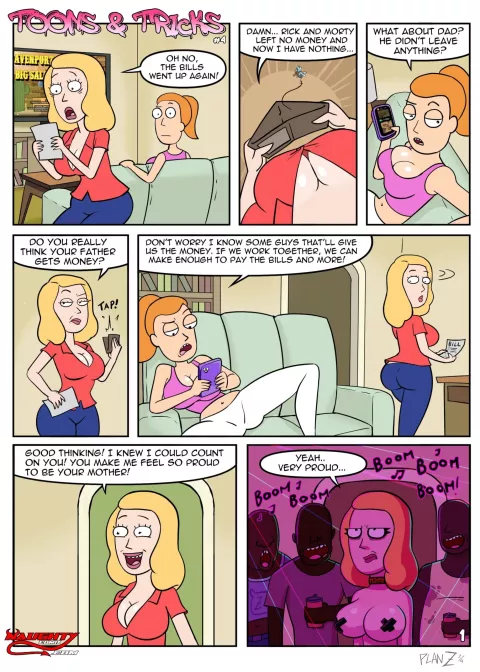 Toons &amp; Tricks (Various) [NaughtyComix , PlanZ34] porn comic cover
