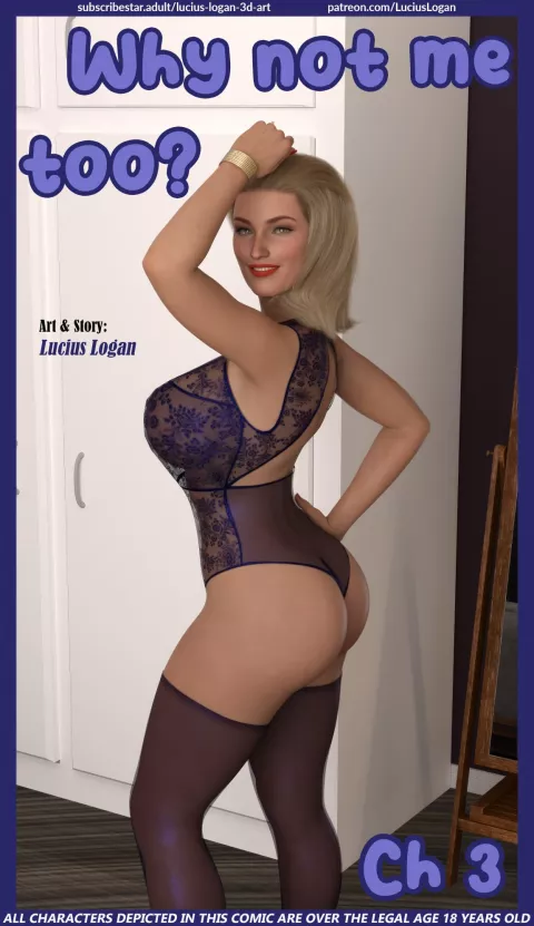 Why Not Me Too? [Lucius Logan] porn comic cover