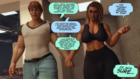 The F.U.T.A [SquarePeg3D] porn comic cover
