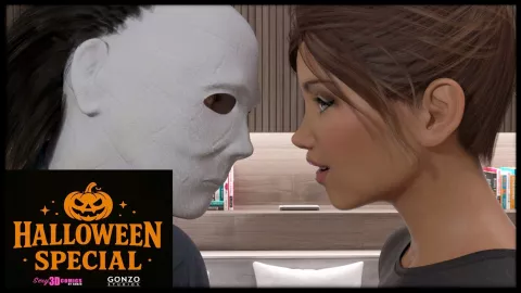 Halloween Special 2025 [Sexy3DComics | Gonzo] porn comic cover