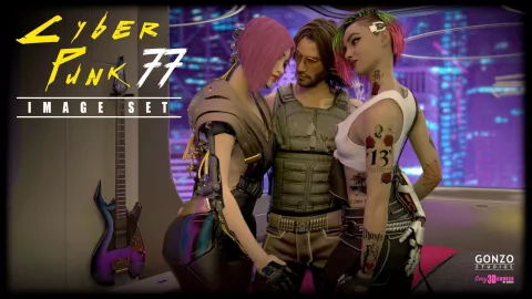 Cyber Punk 77 [Sexy3DComics | Gonzo] porn comic cover